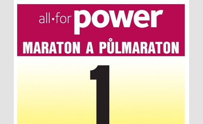 V sobotu v 9:30 odstartuje 0. ročník All For Power maratonu a půlmaratonu