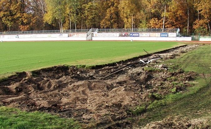 Stav rekonstrukce 25.10. ráno 