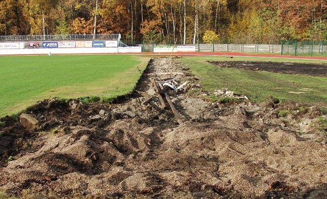 Stav rekonstrukce 25.10. ráno 