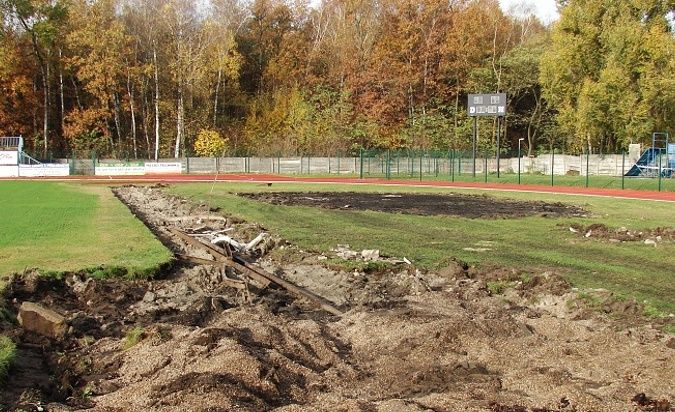 Stav rekonstrukce 25.10. ráno 