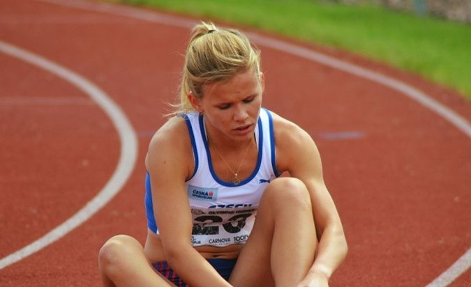 Veronika Paličková v Baku ve finále na 100 m 
